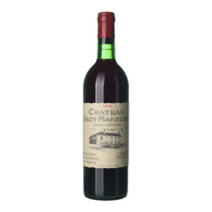 1976 Saint-Estèphe Chateau Haut-Marbuzet