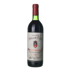 1981 Saint-Emilion Grand Cru Chateau Pavillon Cadet