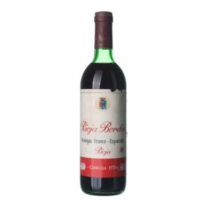 1975 Rioja Crianza Bodegas Franco