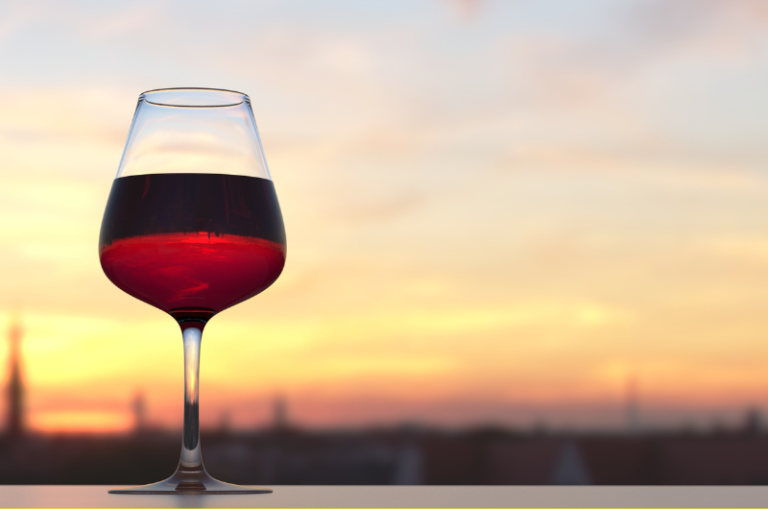 czerwone wino z regionu Chianti